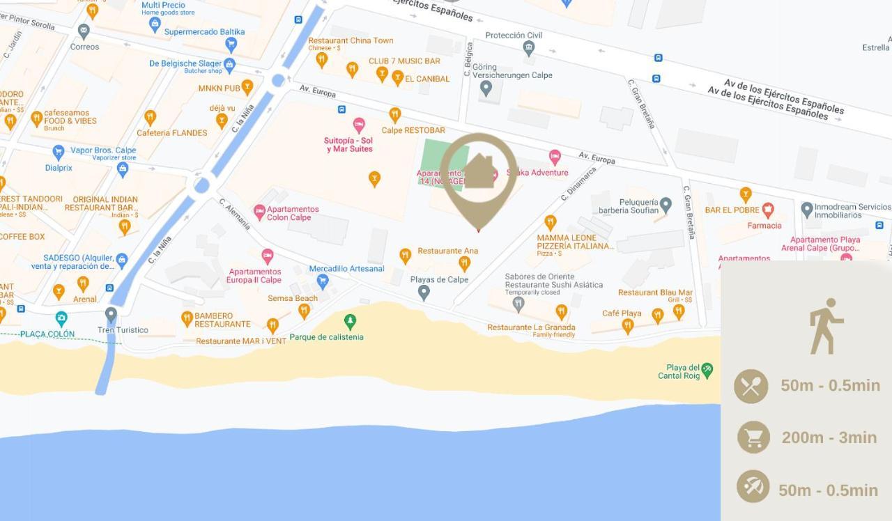 Apartamento Apolo XIV - Costa Carpediem 칼페 외부 사진